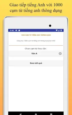 1000 cụm từ tiếng anh thông dụng android App screenshot 2